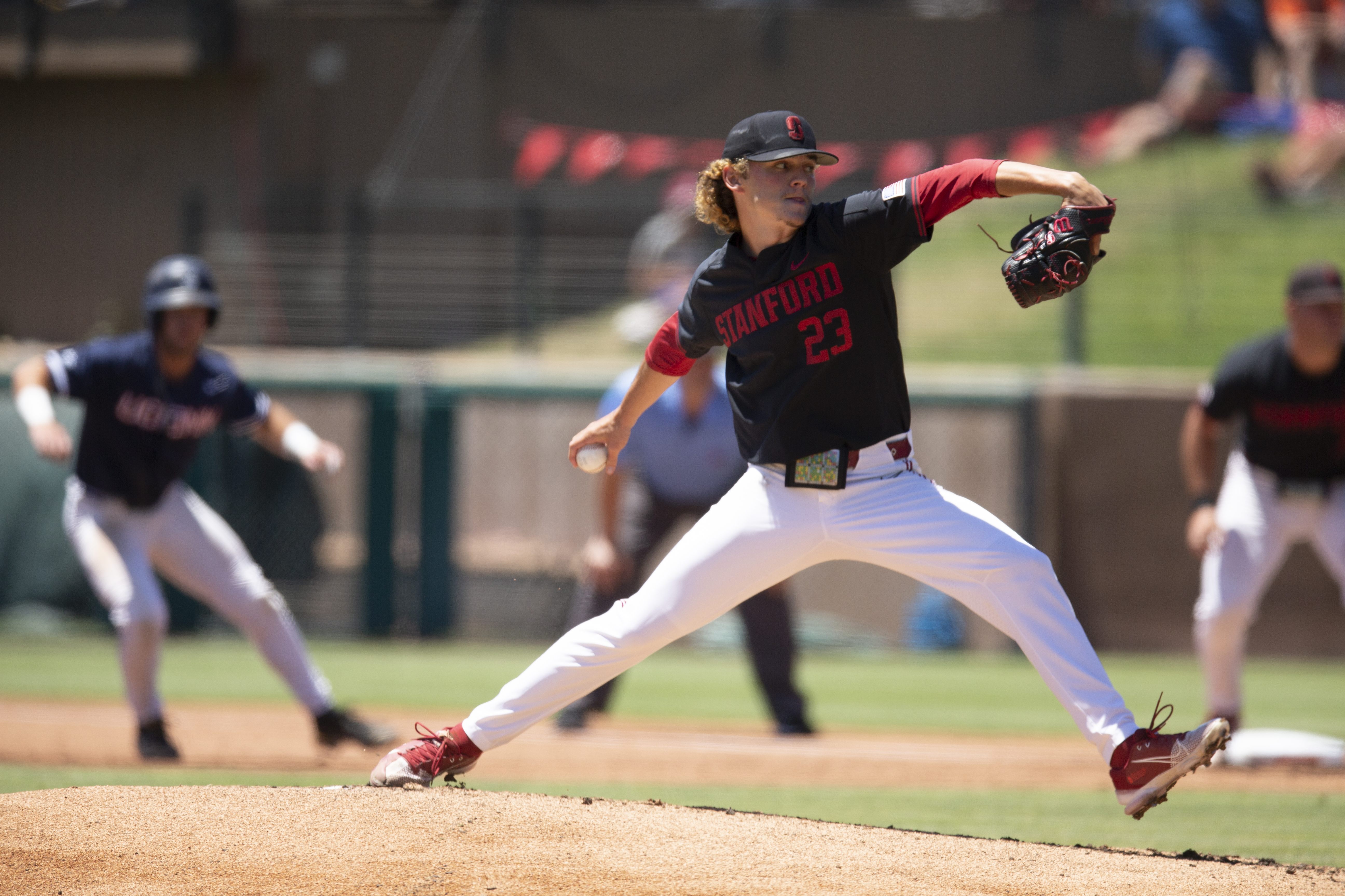 Quinn Mathews' 16-strikeout complete game helps Stanford forces Game 3 at  Super Regional