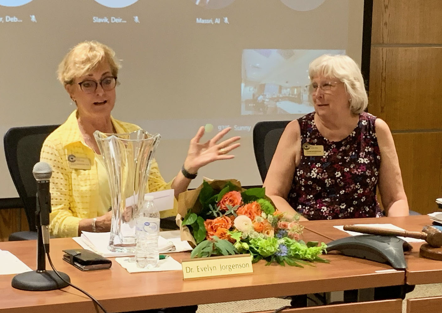 Retiring NWACC president honored at last meeting - Vimarsana News