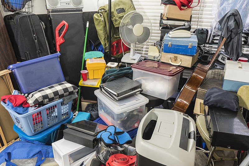 If you're trying to help an aging parent declutter to stay put or in preparation for downsizing, you might say something like, "Let's organize the house so it's a more enjoyable place for family gatherings." (Dreamstime via TNS)