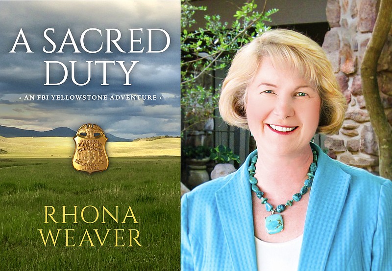 Rhona Weaver will read from and sign copies of her novel “A Sacred Duty” Monday at the Adolphine Fletcher Terry Library in west Little Rock. (Special to the Democrat-Gazette)