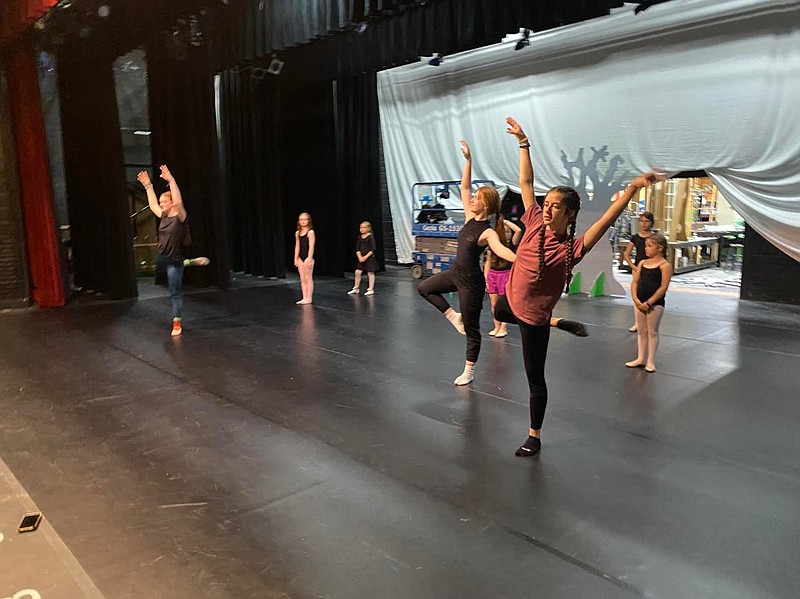 Dancers rehearse "The Wizard of Oz" ballet at a SAAC summer camp. (Courtesy of SAAC/Special to the News-Times)