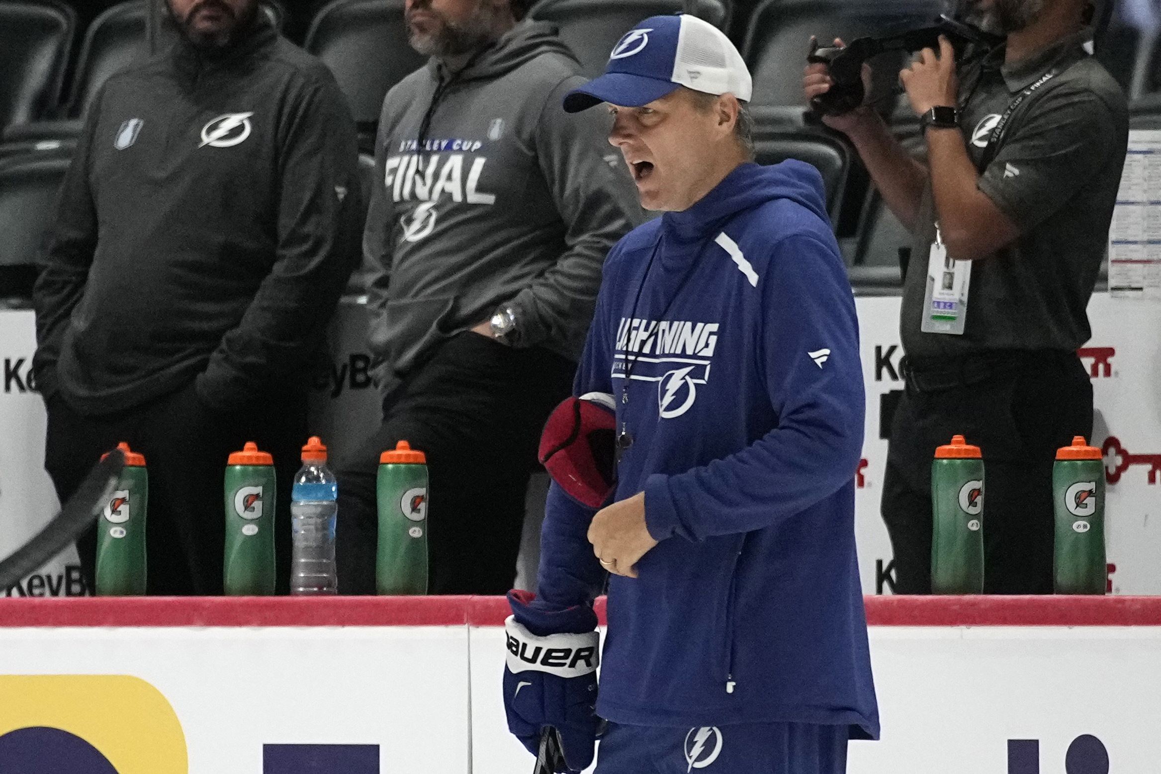 Coach Jon Cooper is confident the Lightning will meet the challenge of not  having Vasilevskiy -  5 Eyewitness News