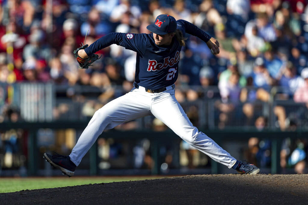 Rebels' roll continues in CWS win over Arkansas - Vimarsana News