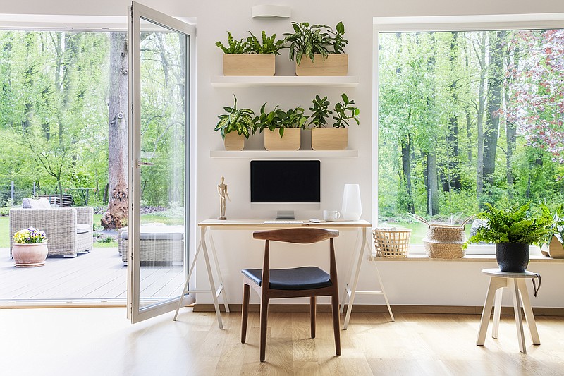 TNS
Consider adding more plants, natural colors and finished wood to your living spaces for that cozy, comfortable feel.