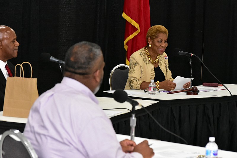 The Pine Bluff City Council voted to file a lien against Garland Trice in connection with the collapse of a Main Street building he owned. (Pine Bluff Commercial/I.C. Murrell)