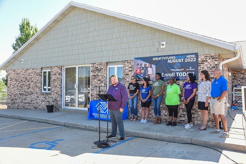 Boys and GIrls Club of Jefferson City Executive Director Wade Middaugh announced Monday morning, June 27, 2022, that the BGC had purchased the building that formerly housed Big Top Child Development Center at 1123 Charm Villa Dr. on the city's west side. The building will now be used for BGC after-school activities with include mentoring, counseling, constructive activities, meals and more. The building, which is over 5000 square feet, will have to undergo renovation to make it ready to hold students when school starts this fall. (Julie Smith/News Tribune photo)