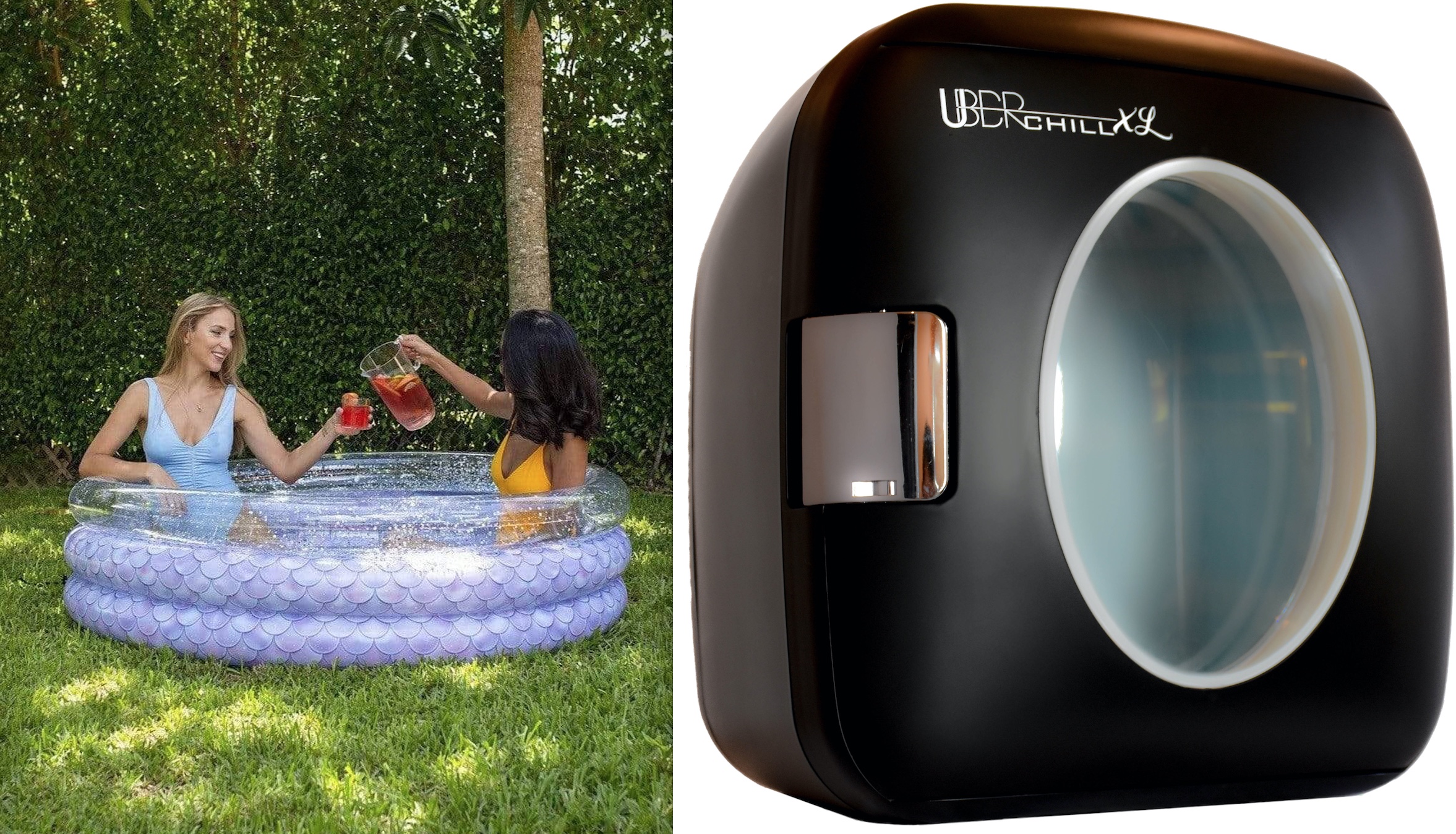 Tools & Toys: Uber Chill XL Personal Mini Fridge and PoolCandy Inflatable Sunning Pool - Vimarsana News