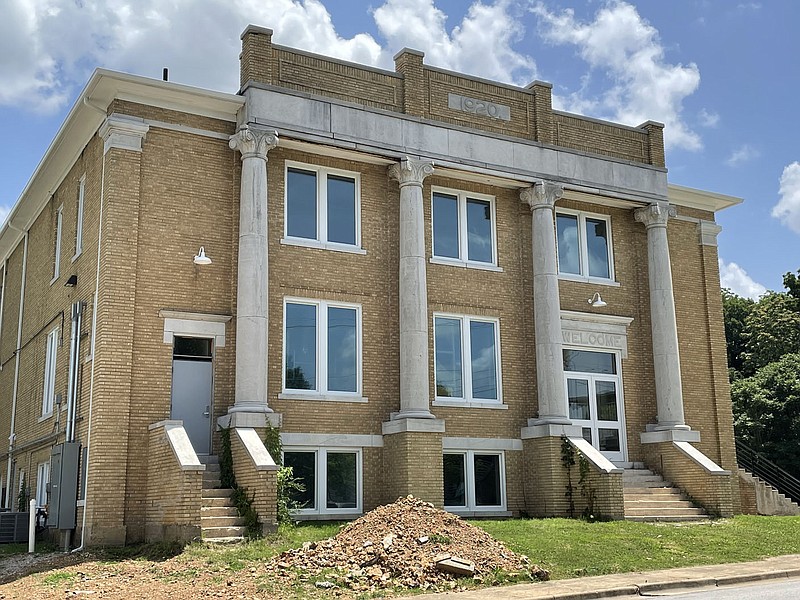 Spencer Bailey/Herald Leader First Church Siloam Springs, the new location of the Dogwood Literacy Council.