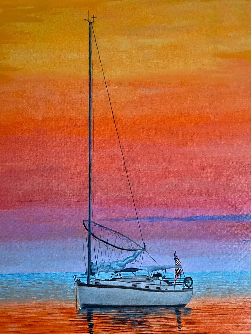 "Sailing," by Margaret Kipp. - Submitted photo
