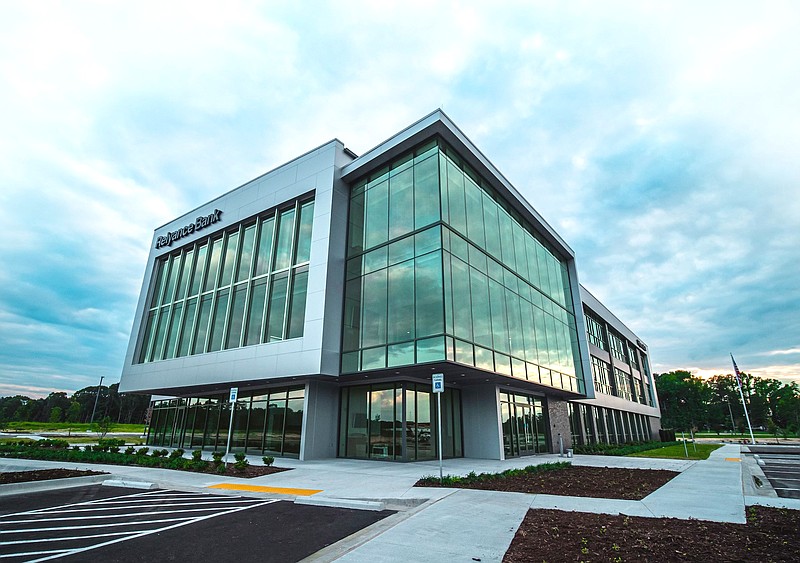 Relyance Bank's new headquarters is located off Interstate 530 at White Hall. (Special to The Commercial)