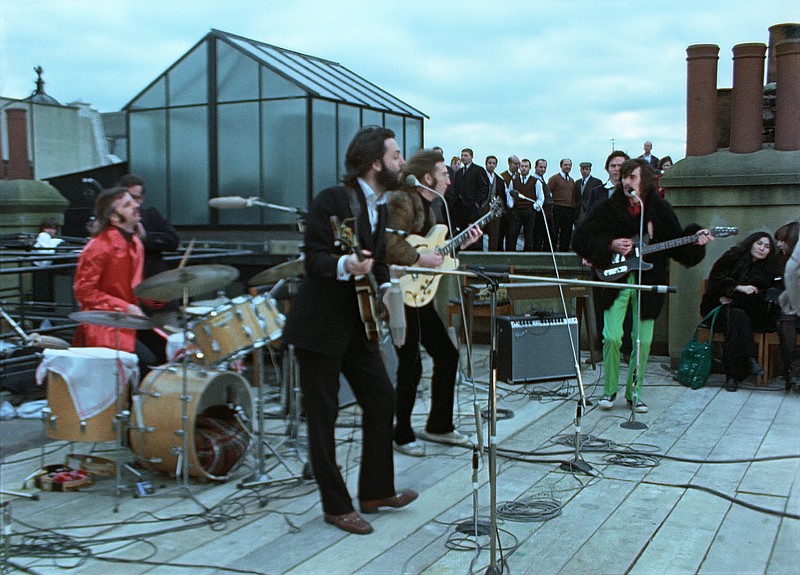 Peter Jackson’s series “The Beatles: Get Back” is an impression of Ringo, Paul, John and George as they worked together in the last days of their professional association, including this famous final rooftop concert.