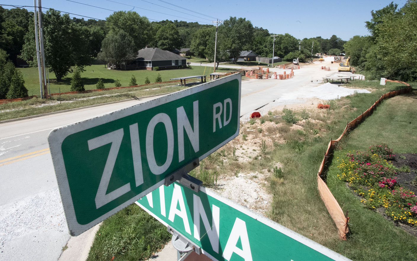 Work on Zion Road in Fayetteville hits milestone, more work ahead The