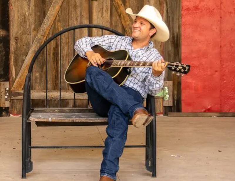 Sherwood native David Adam Byrnes, who on June 6 was named entertainer of the year and male vocalist of the year at the 2022 Arkansas Country Country Music Awards celebration in Conway, will perform Friday at Little Rock’s South on Main. “It’s validation that I’m doing exactly what I’m supposed to be doing so it’s not just an award for me,” Byrnes said of the awards. (Special the Democrat-Gazette/Emily Wall)