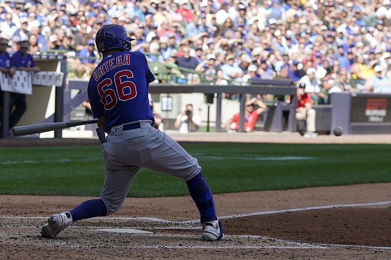 Rafael Ortega hits 3 home runs in Cubs' loss to Nationals