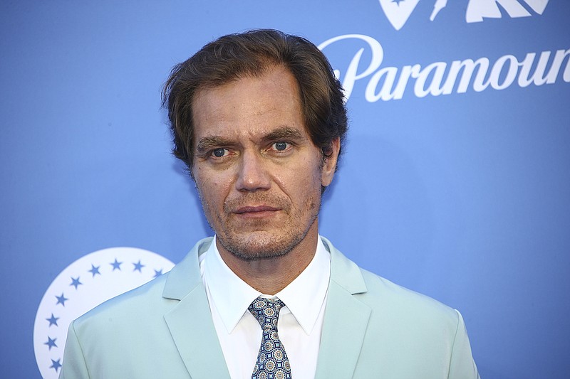 Actor Michael Shannon poses for photographers upon arrival at the U.K. launch of the streaming site Paramount + on Monday, June 20, 2022, in London. Shannon has moved the location of his upcoming film and directorial debut “Eric Larue,” which was set to begin pre-production in Little Rock this week, to Wilmington, N.C., in response to Arkansas' abortion policies. (Photo by Joel C Ryan/Invision/AP)