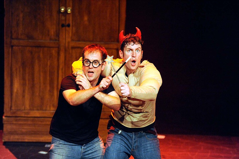 The 2022-23 CHARTS Live performing arts series at the University of Arkansas-Pulaski Technical College in North Little Rock features “Potted Potter” (all seven "Harry Potter"  books performed live on stage in 70 minutes), Nov. 29. (Special to the Democrat-Gazette)