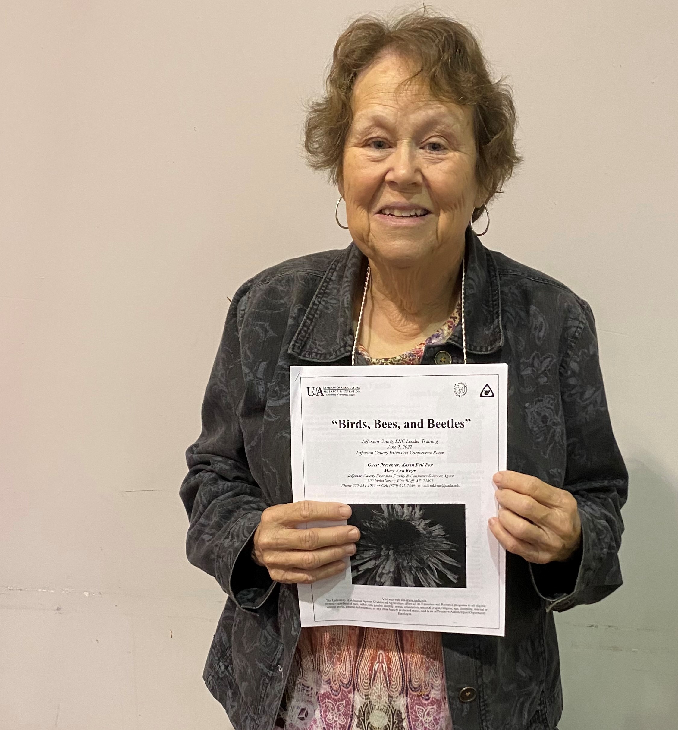 Club hears about pollination