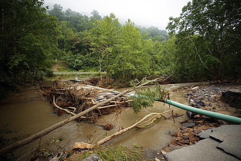 No deaths in Virginia flooding that washed out homes, roads