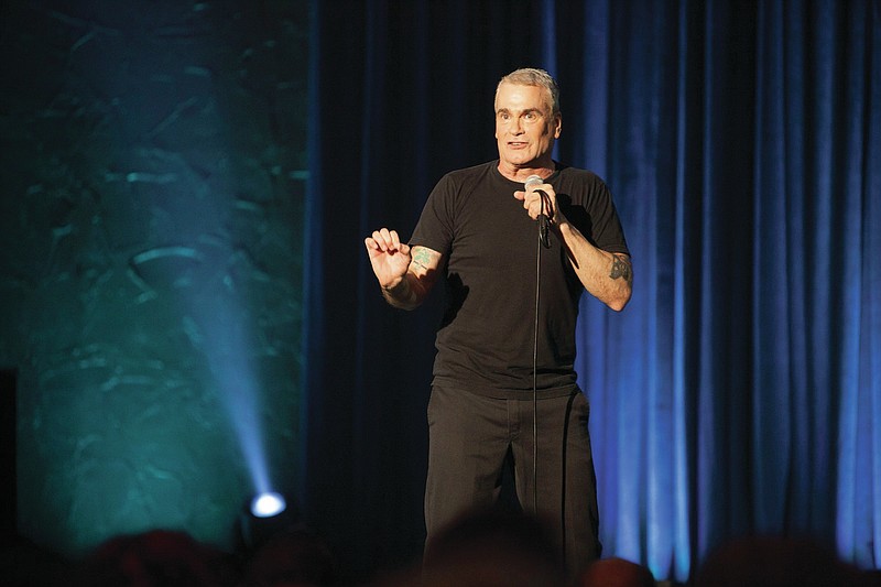 Punk rock legend Henry Rollins will be featured in an hourlong moderated conversation for Innovation Speakers: Libraries Are Punk Rock at 6 p.m Aug. 12 in the Event Center at the Fayetteville Public Library. The legendary punk rocker will explore topics relating to free speech, censorship, public libraries and technology.
(Courtesy Photo/Comedy Dynamics)