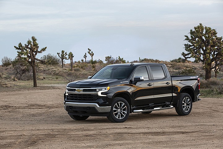 2022 Chevrolet Silverado LT exterior. (Photo courtesy of Chevrolet)