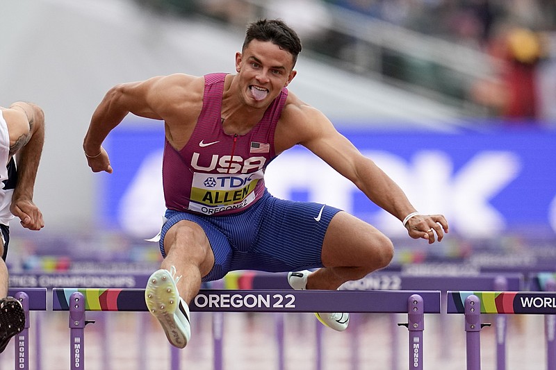 Devon Allen chases hurdles gold at worlds, then off to NFL | Texarkana ...