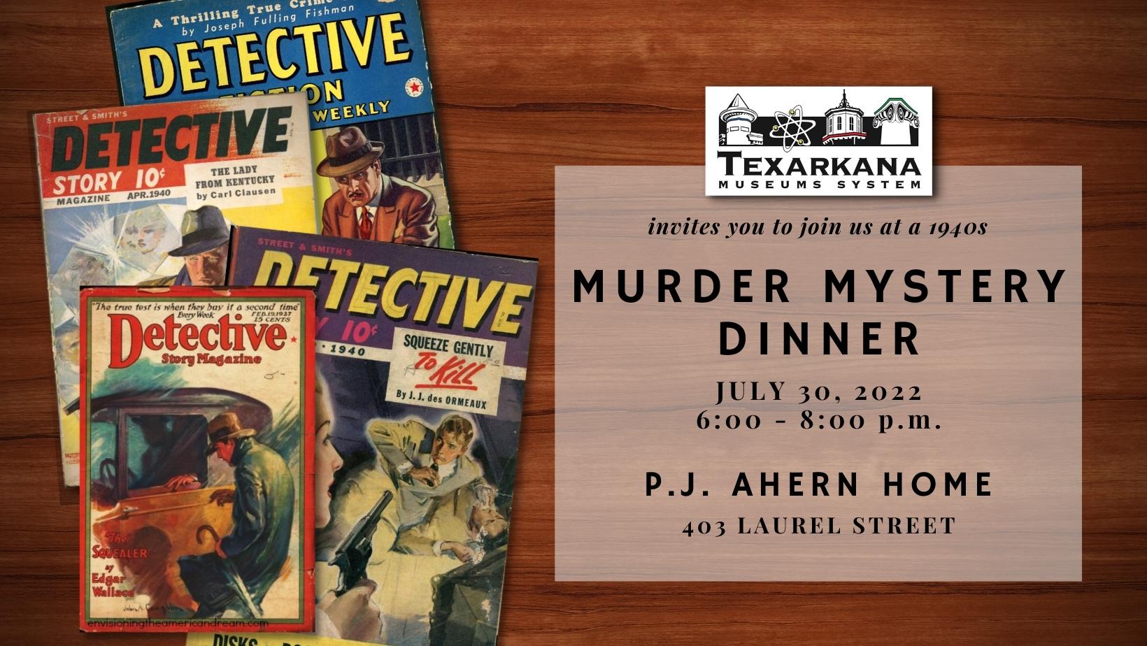 TMS to host Murder Mystery Dinner to catch a killer - Vimarsana News