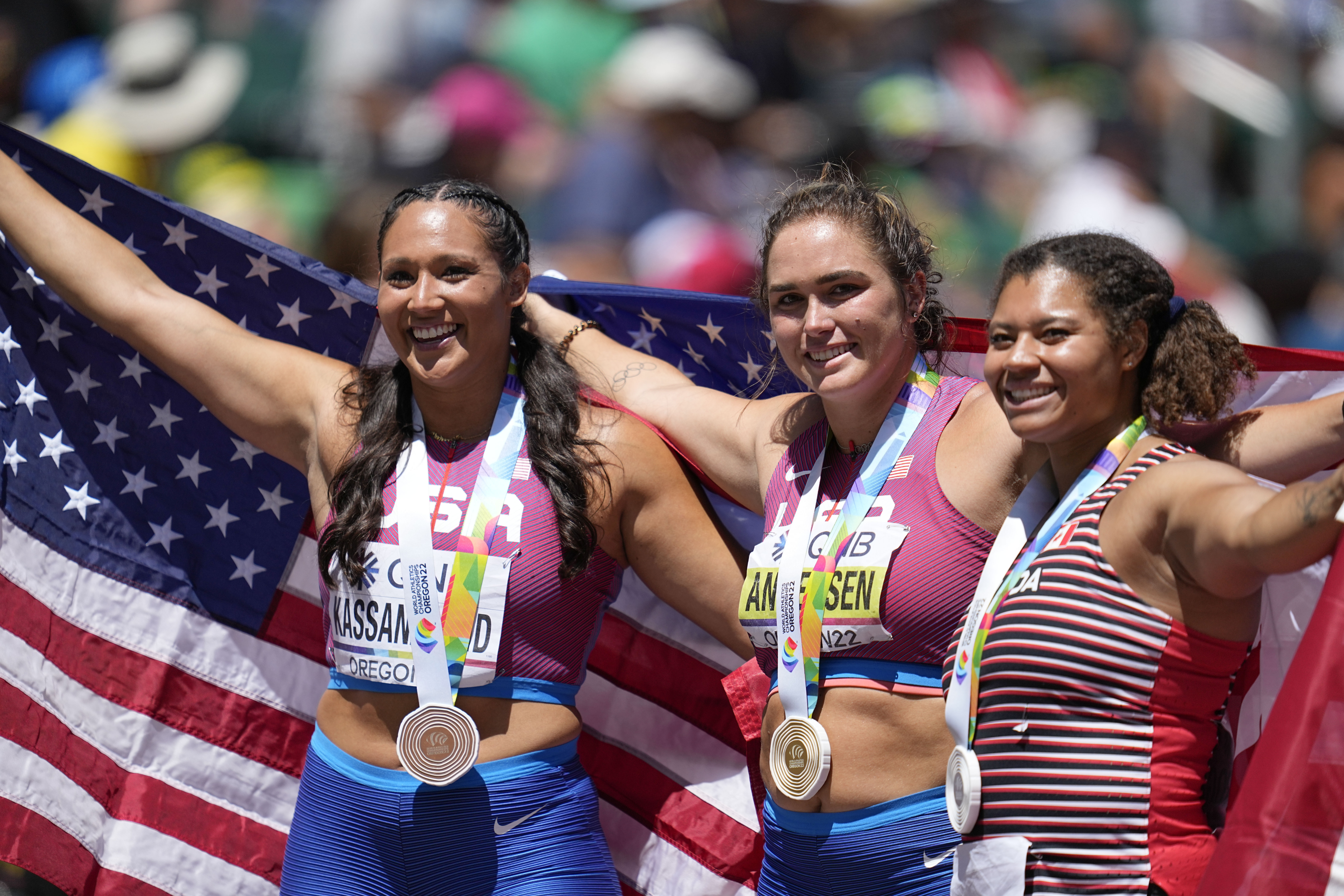 Hammer throwers continue U.S. dominance at world championships - Vimarsana News