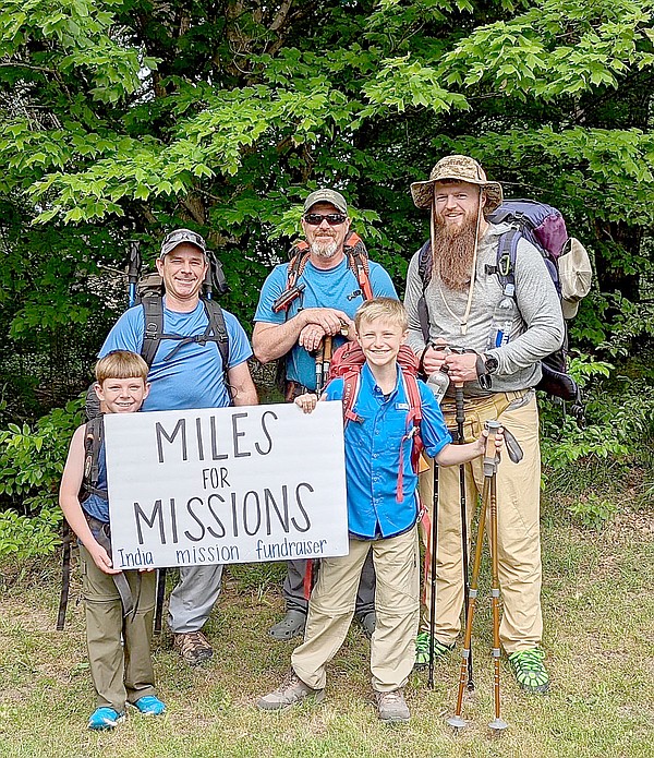 Miles of mercy: Washington County resident hits trails to help poor in India - Vimarsana News