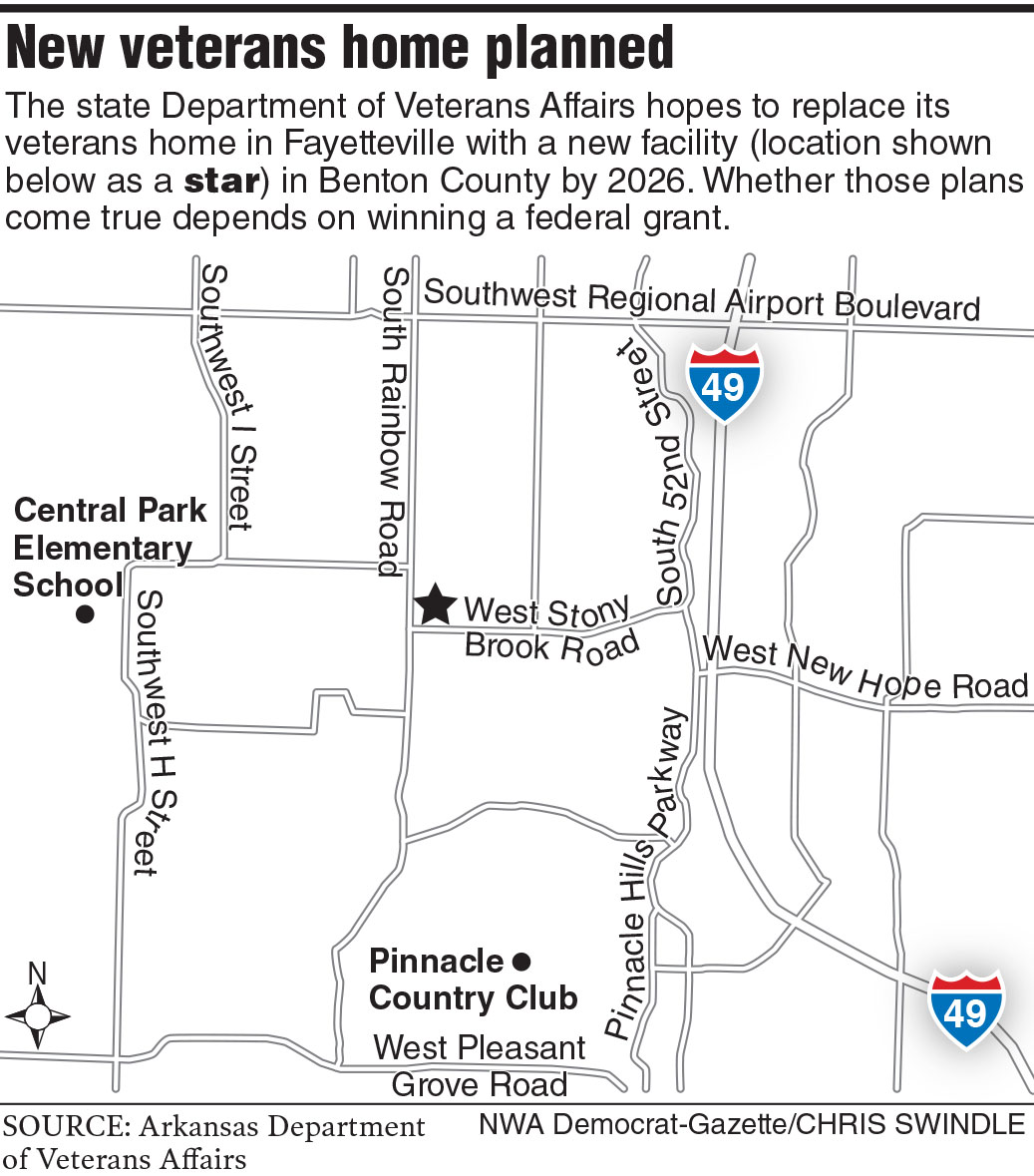 New veterans home in Benton County could replace Fayetteville Veterans Home by 2026, state commission told - Vimarsana News