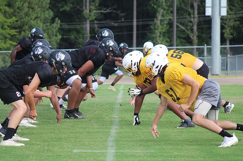 Harmony Grove host football camp with Bearden, Fordyce and Smackover