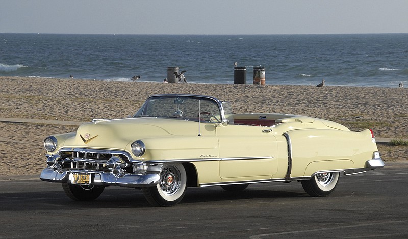 This 1953 Eldorado convertible, owned by Mike Ventresca of Pasadena, Calif., was one of the open-top Cadillacs on display at the 2011 Pebble Beach Concours d'Elegance alongside the Cadillac Ciel design concept. (Photo courtesy of Mike Ventresca.)