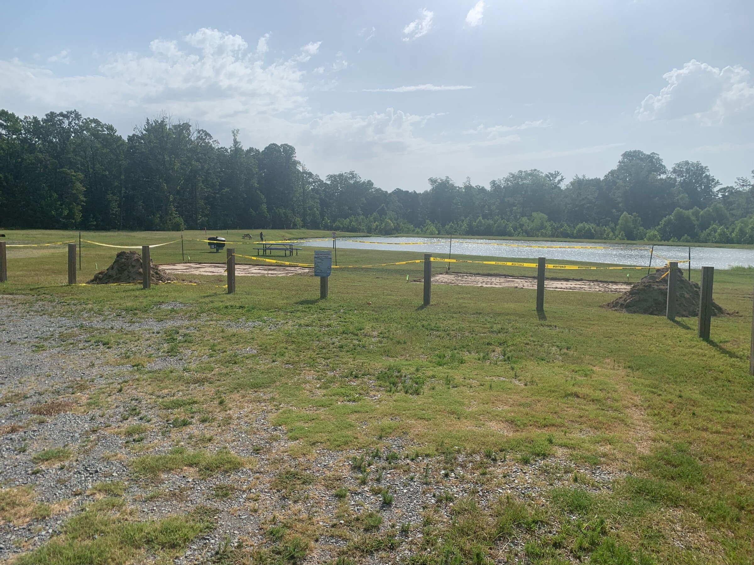 Work starts on Cannon Fishing Park