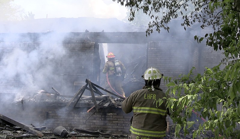 WATCH: Departments battle numerous fires | Hot Springs Sentinel Record