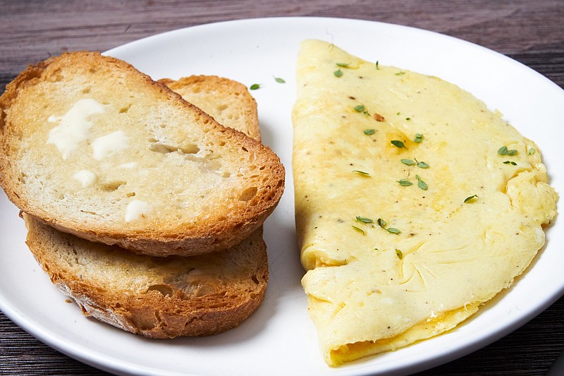 Classic Diner-Style Omelet (For The Washington Post/Jennifer Heffner)