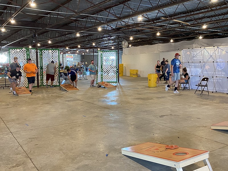 Bags fly at Cole County Fair