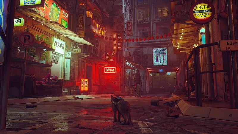 "Stray" is 2022 adventure video game by BlueTwelve Studio, published by Annapurna Interactive. (Photo courtesy Annapurna Interactive)