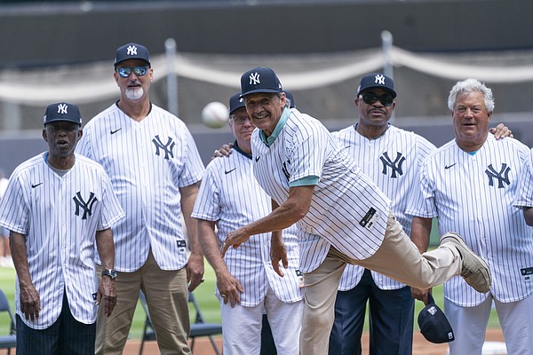 Is there a reason, or are we just going to let that go unexplained? Are  they offering refunds? - New York Yankees fans express their displeasure  with new Old-Timers' Day format