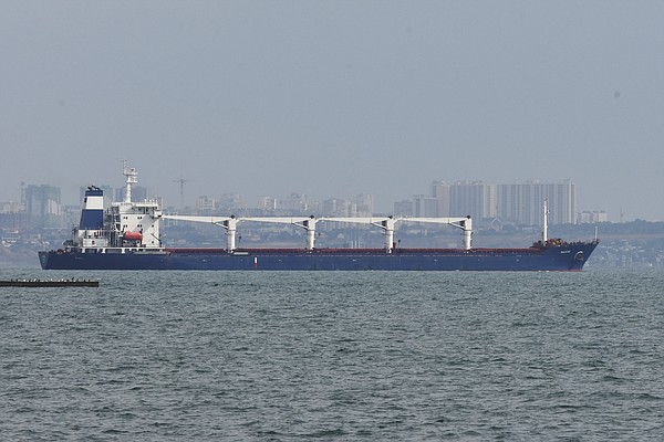 1st Ship Carrying Ukrainian Grain Leaves The Port Of Odesa