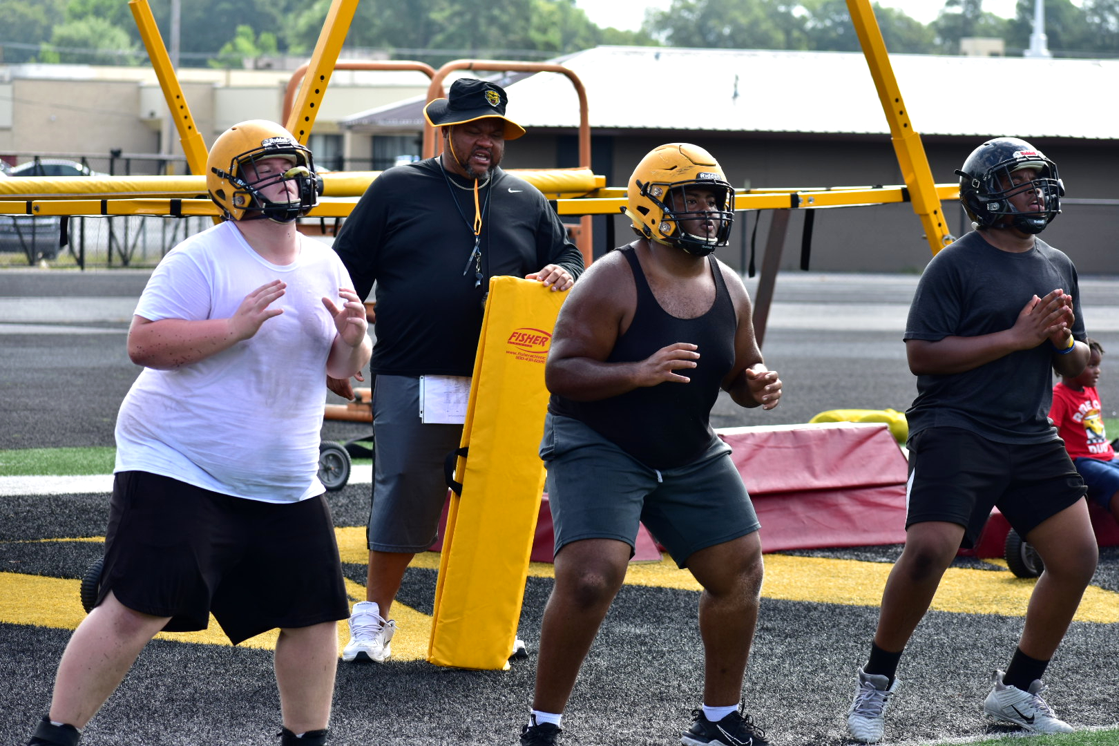 PREP FOOTBALL: Moody at helm, Wildcats practice