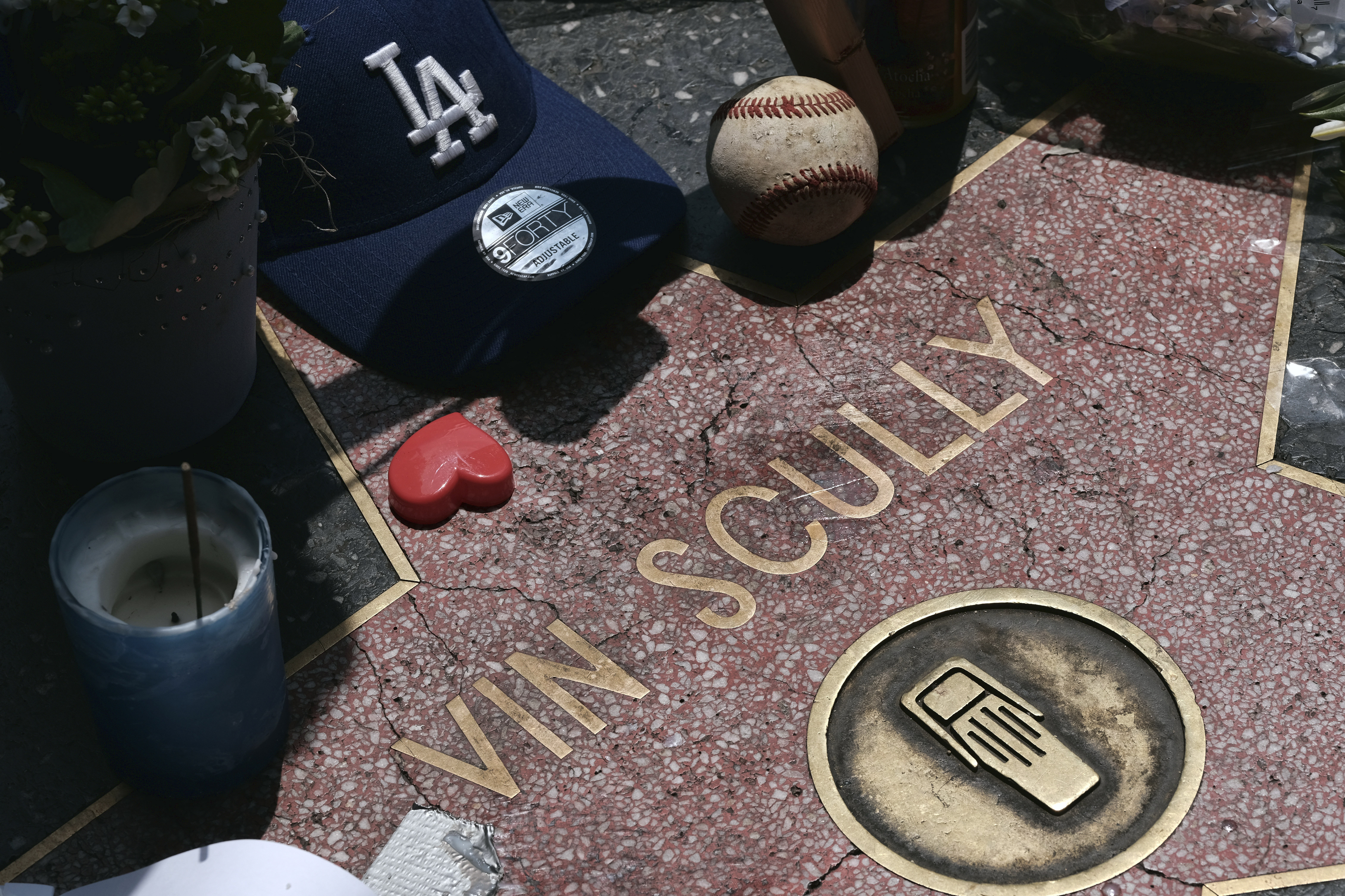 Vin Patch Vin Scully vin Memorial Patch LA DODGERS 