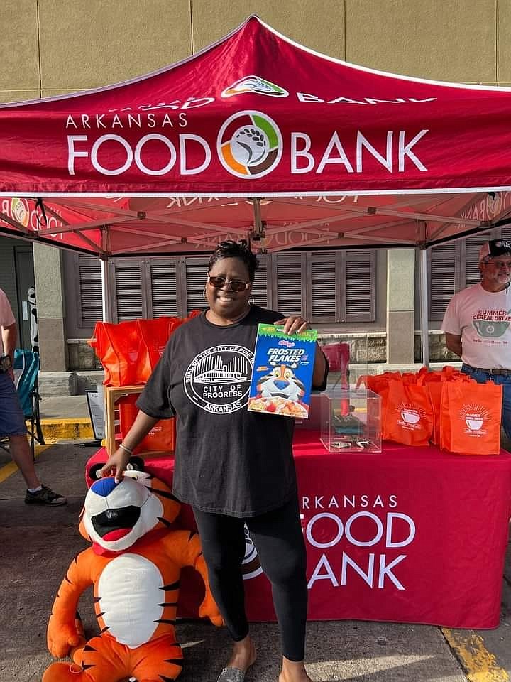 Debra Allen was recently selected for the Arkansas Food Bank Community Partner Award for the 2022 Summer Cereal Drive. (Special to the Commercial)