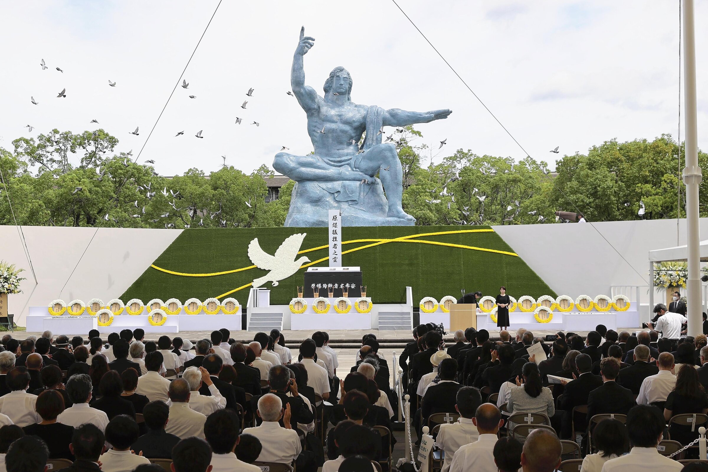 Japan gives peace prayers on Nagasaki anniversary - Vimarsana News