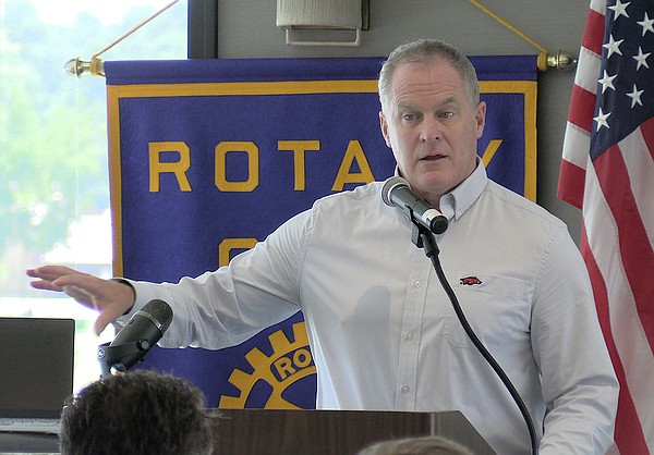 WATCH: Yurachek Speaks On Razorbacks’ Success At Rotary