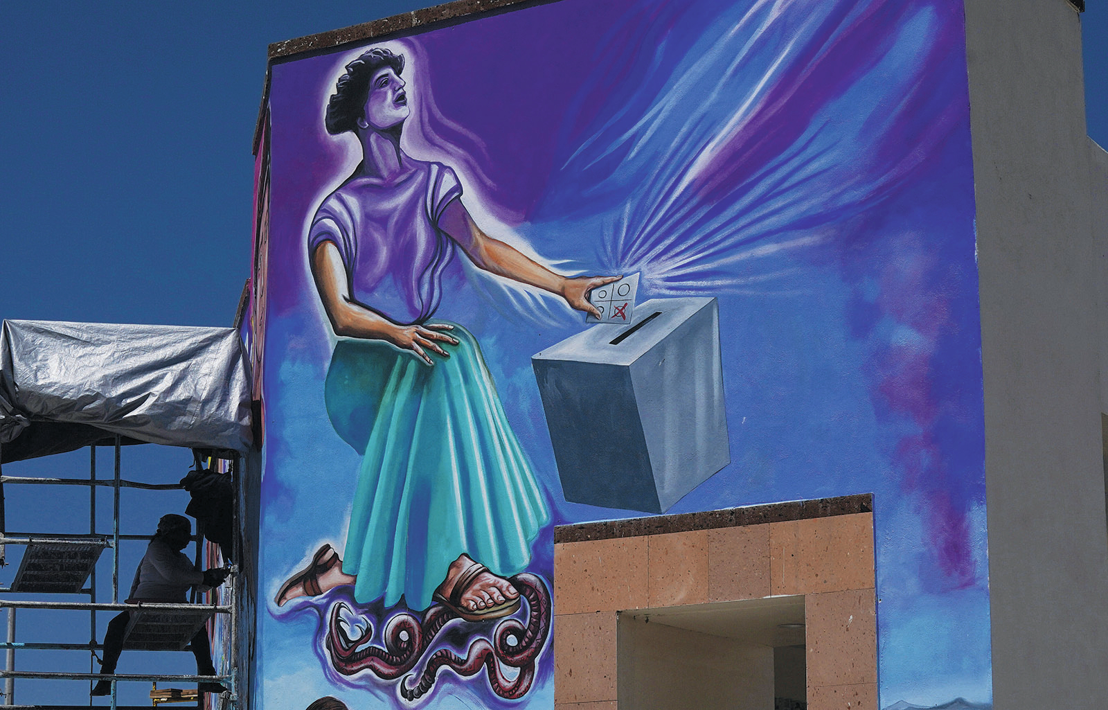 Reviving Mexico’s groundbreaking muralism a century later