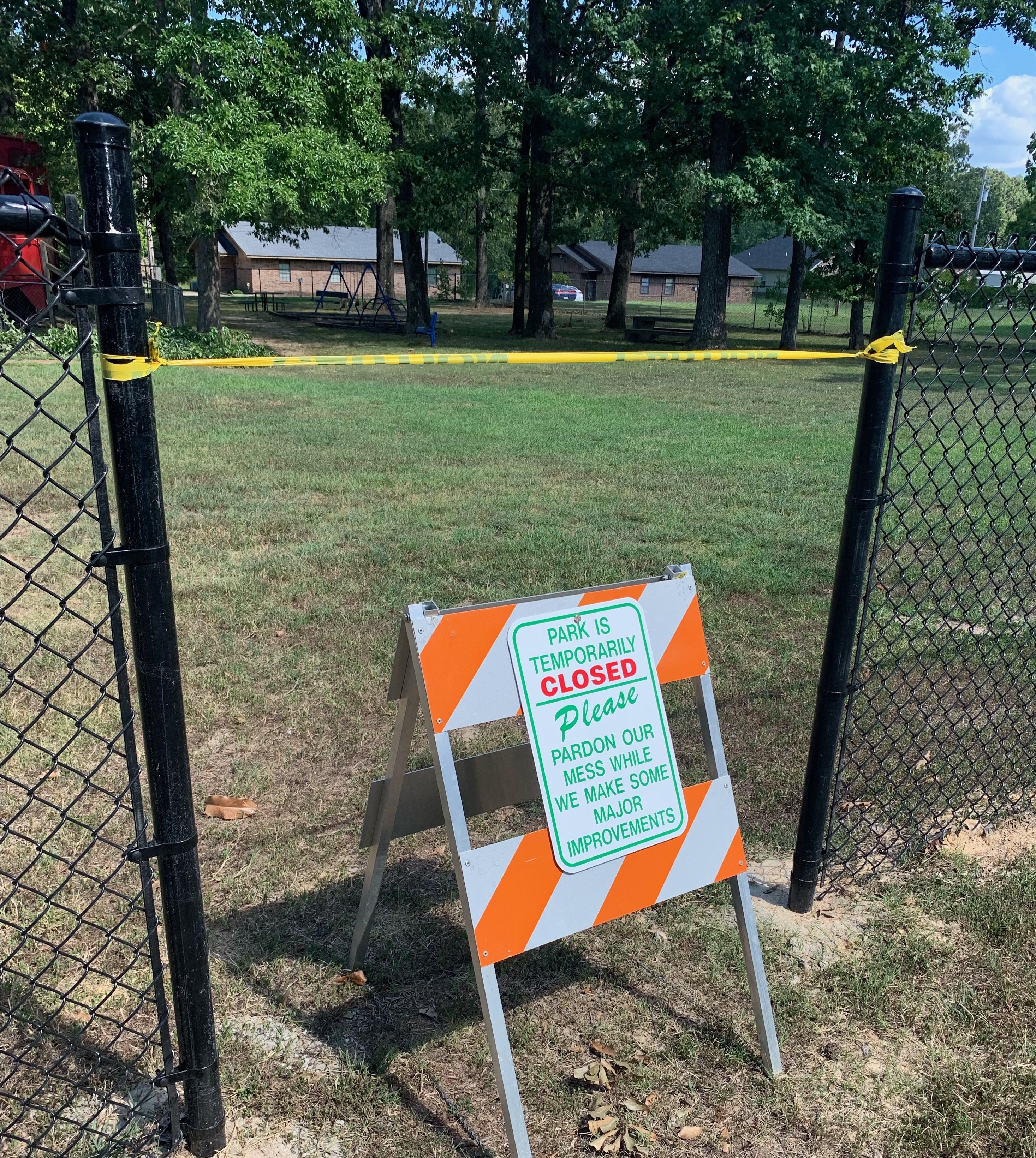 White Hall works on parks