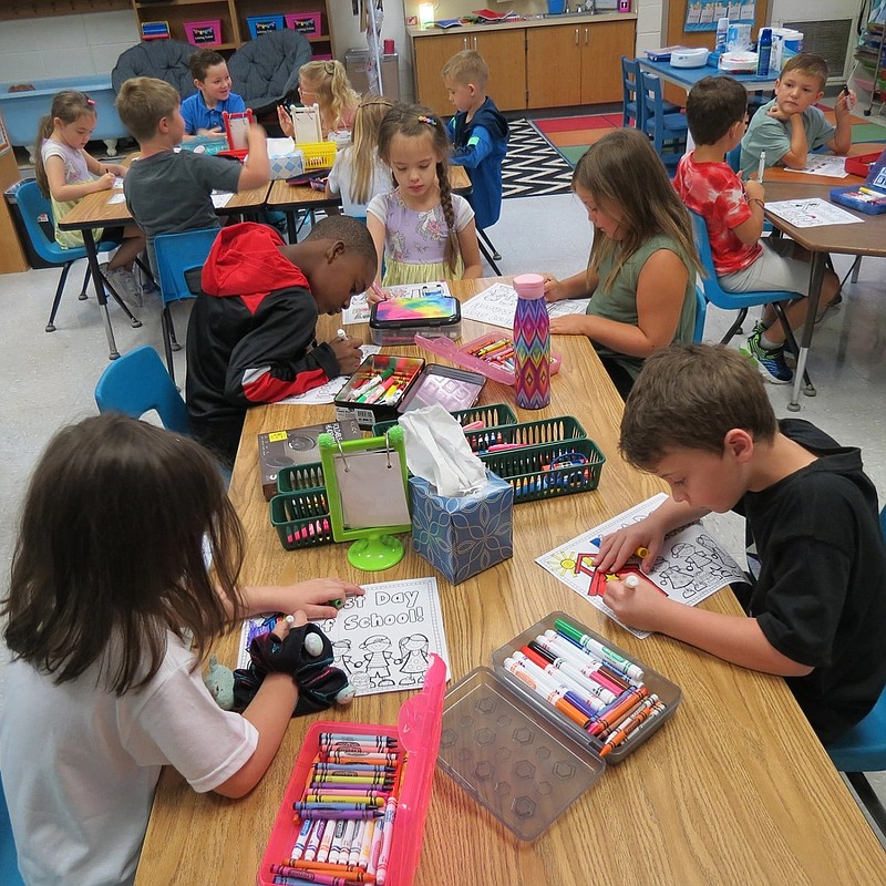 PHOTOS SmackoverNorphlet students return to school El Dorado News