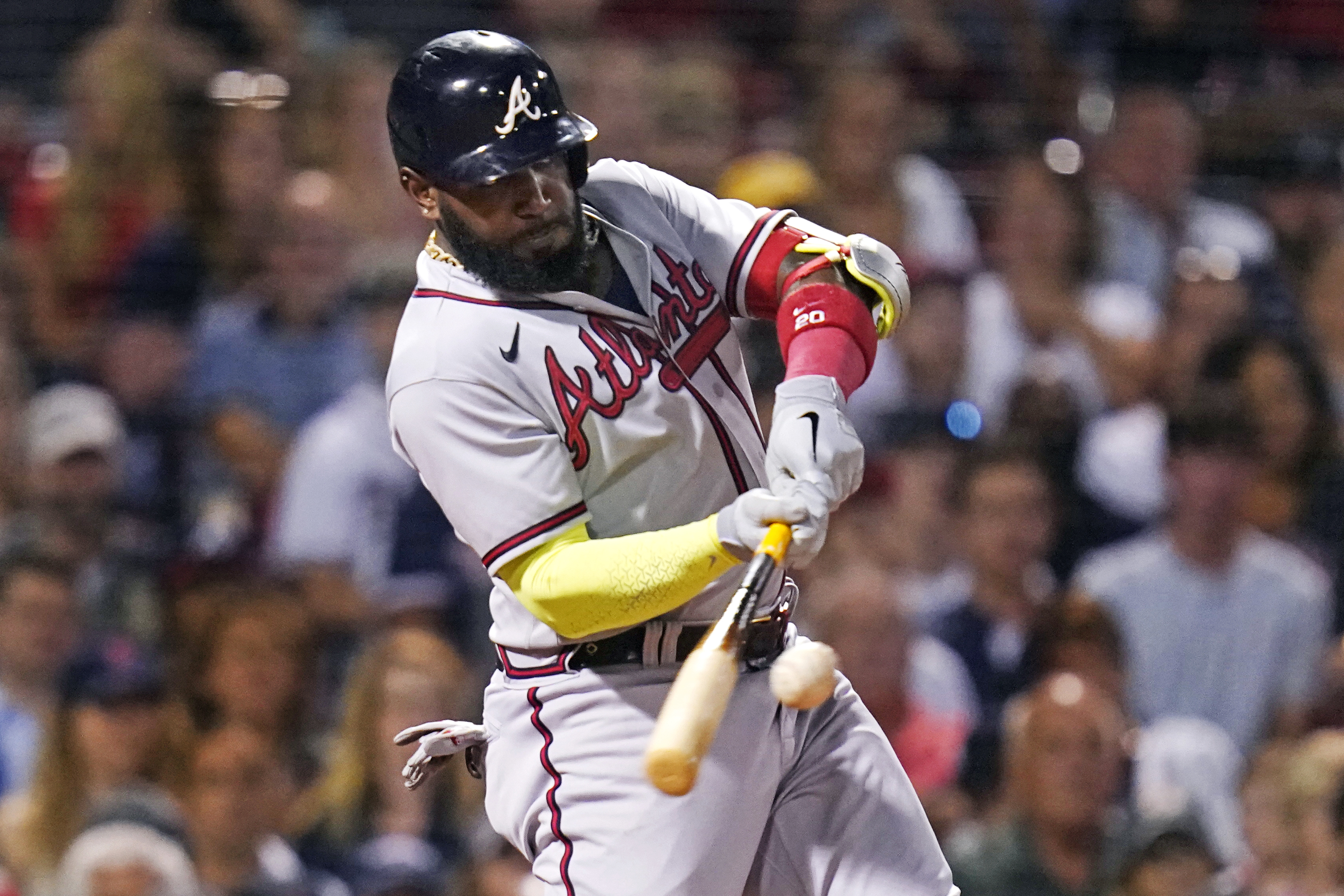 Braves outfielder Marcell Ozuna expresses disappointment after DUI