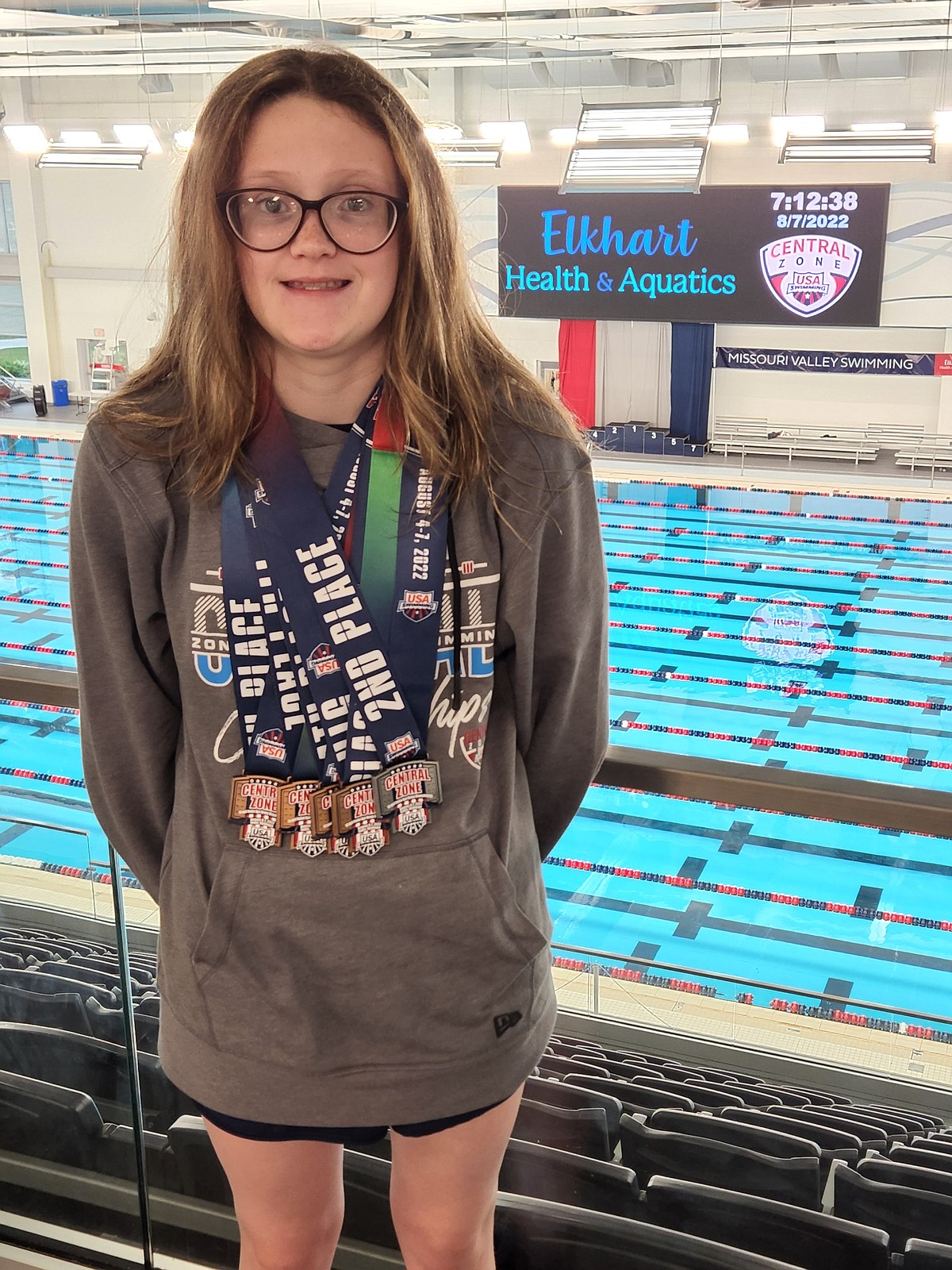 Schmitt sets six personal bests at Central Zone Championships | Hot ...