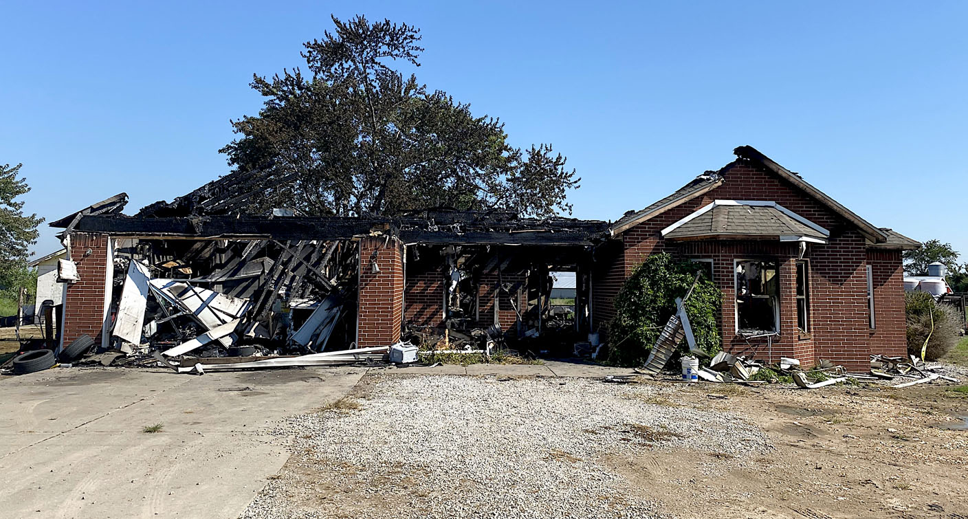 Fire destroys family home near Gentry Westside Eagle Observer
