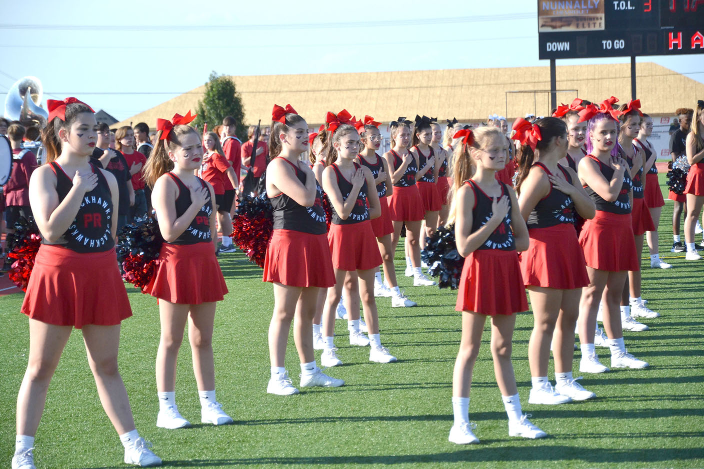 Blackhawks show pride in all teams; raise money for cheer